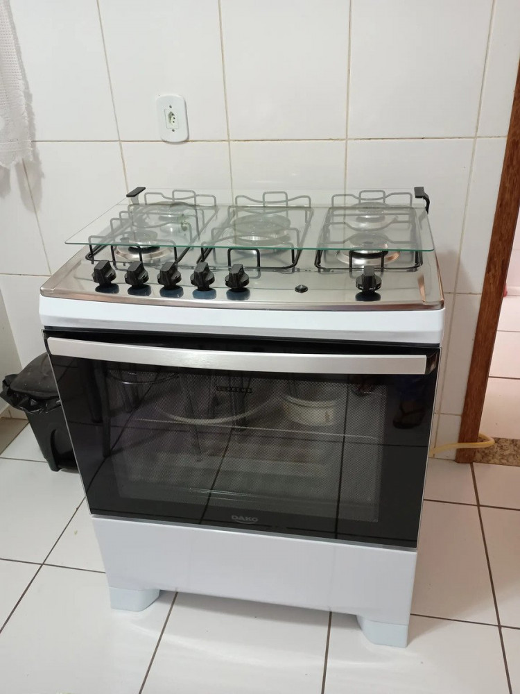 Fogão a gás Dako Supreme 5 Bocas Tampa