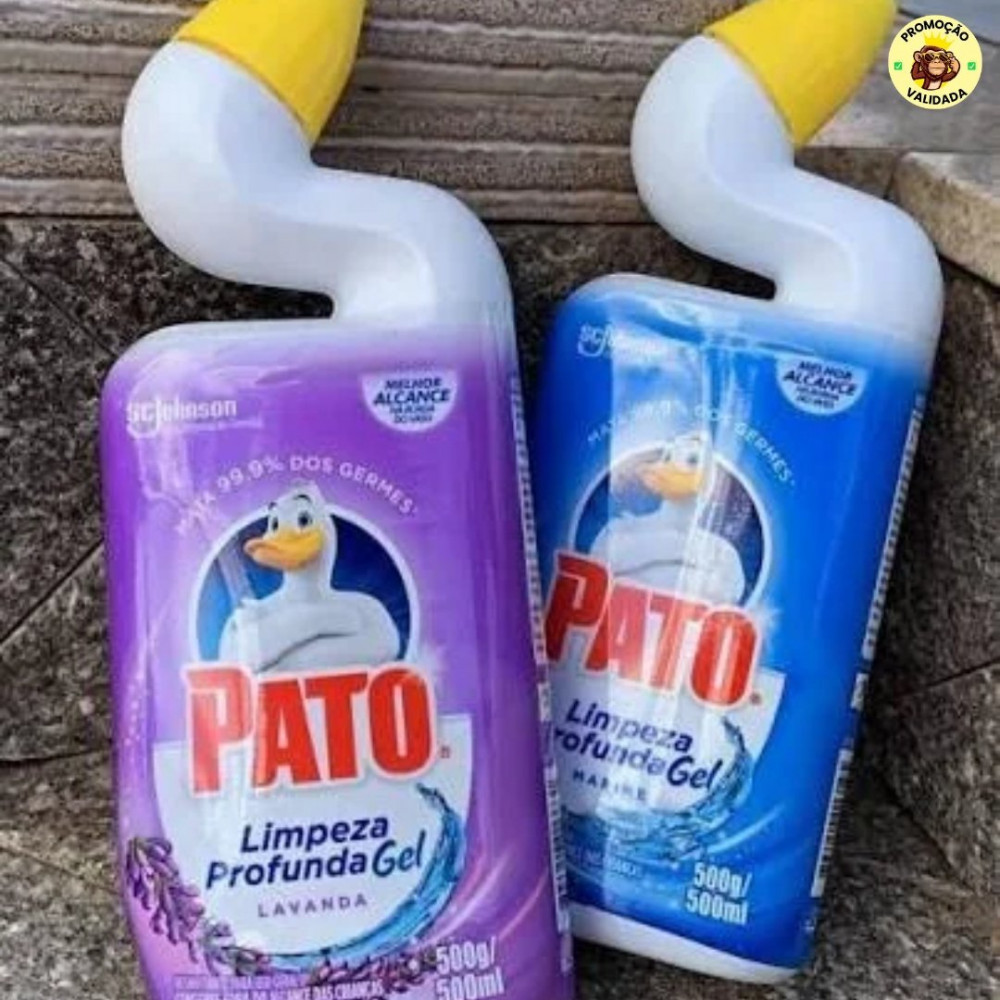 Pato Limpador Sanitário Gel Desinfetante