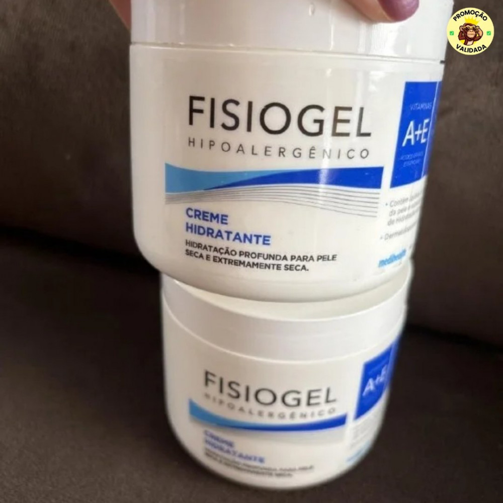 Fisiogel Hipoalergênico Creme Hidratante Corporal