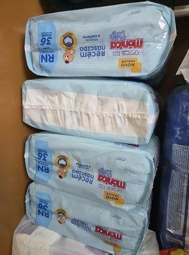 Fralda Turma da Mônica Baby Jumbo RN