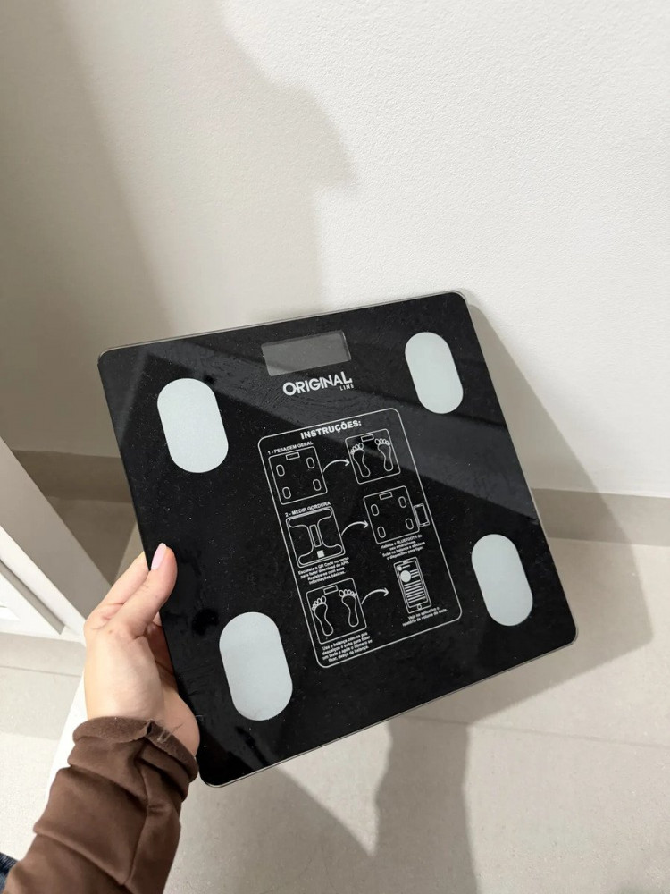 Balança Pholex Bioimpedância Bluetooth App