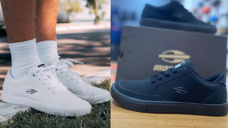 👟 Tênis Casual Urban Free Conforto Street Original - Preto ou Branco
