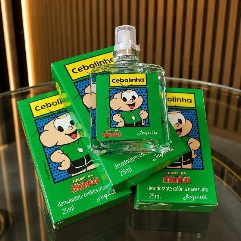 Kit com 3 Perfumes Cebolinha Jequiti 25ml