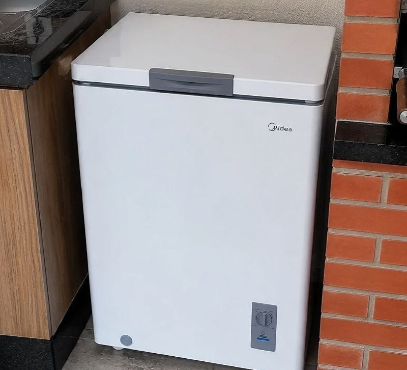 Freezer Horizontal 100L Inverter Bivolt Midea