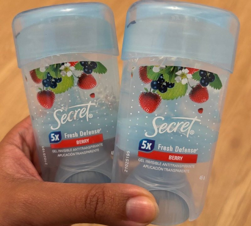 Secret Desodorante Antitranspirante em Gel Berry 45g