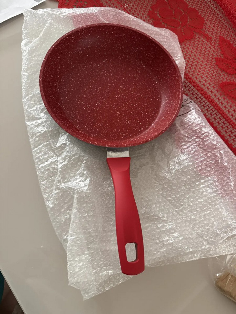 Frigideira Antiaderente Polishop Sauté 24cm Vermelho