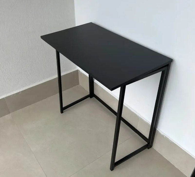 Escrivaninha Dobrável Ciplafe 0,80m Cor Preta