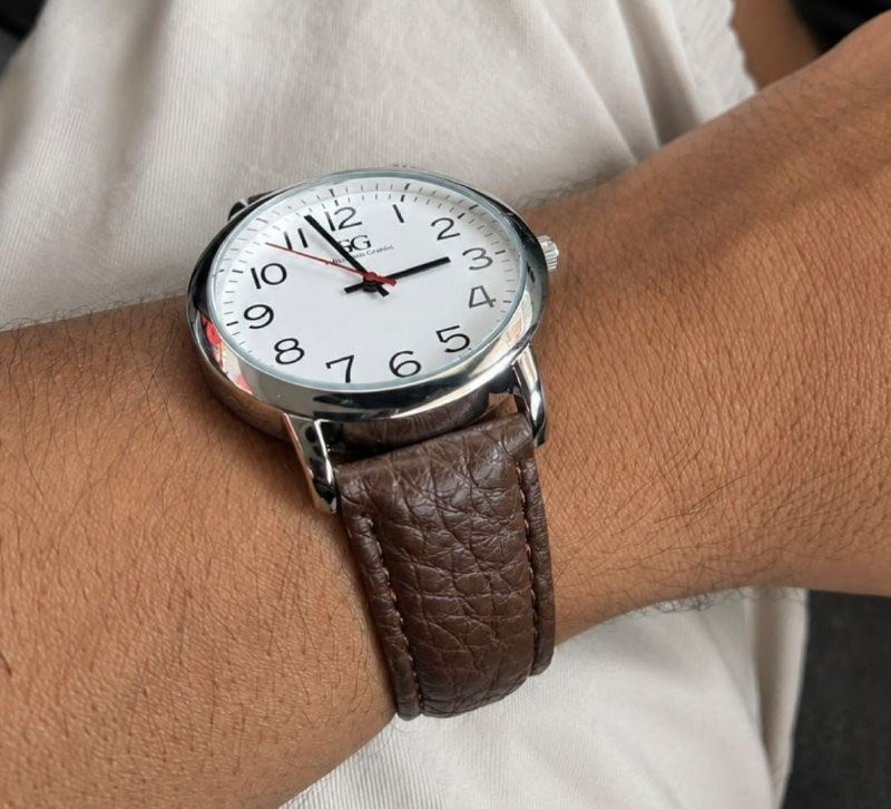 ⌚ Relógio Chrowl Saint Germain 40mm Correia de Couro