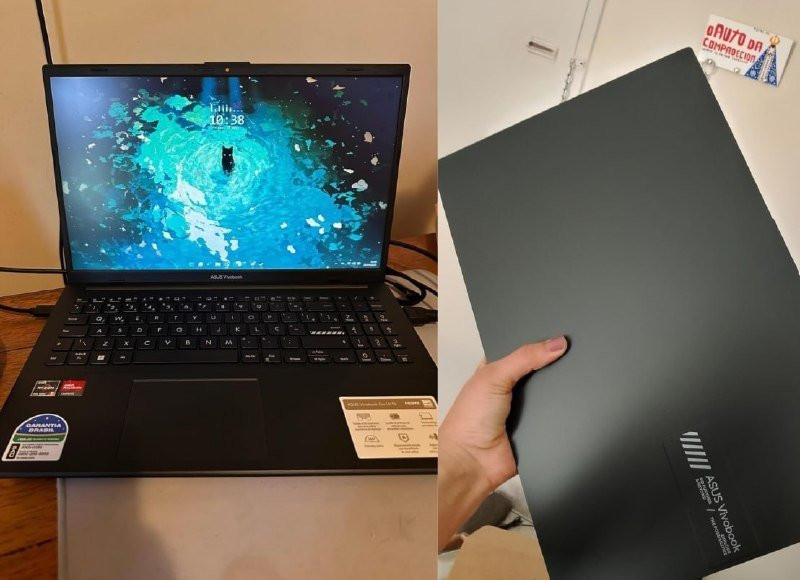 Notebook ASUS VivoBook Go 15, AMD RYZEN 5 7520U, 8GB | 512GB SSD, KeepOS