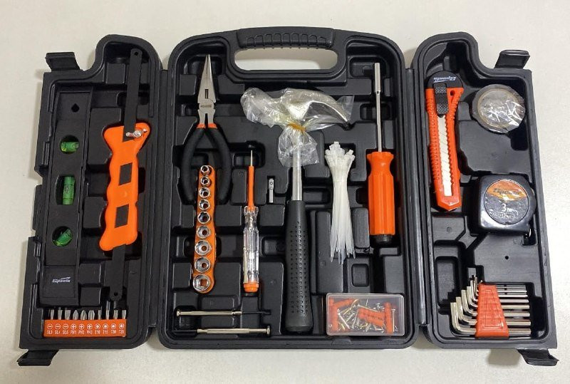 Sparta Maleta de ferramentas kit com 165 peças