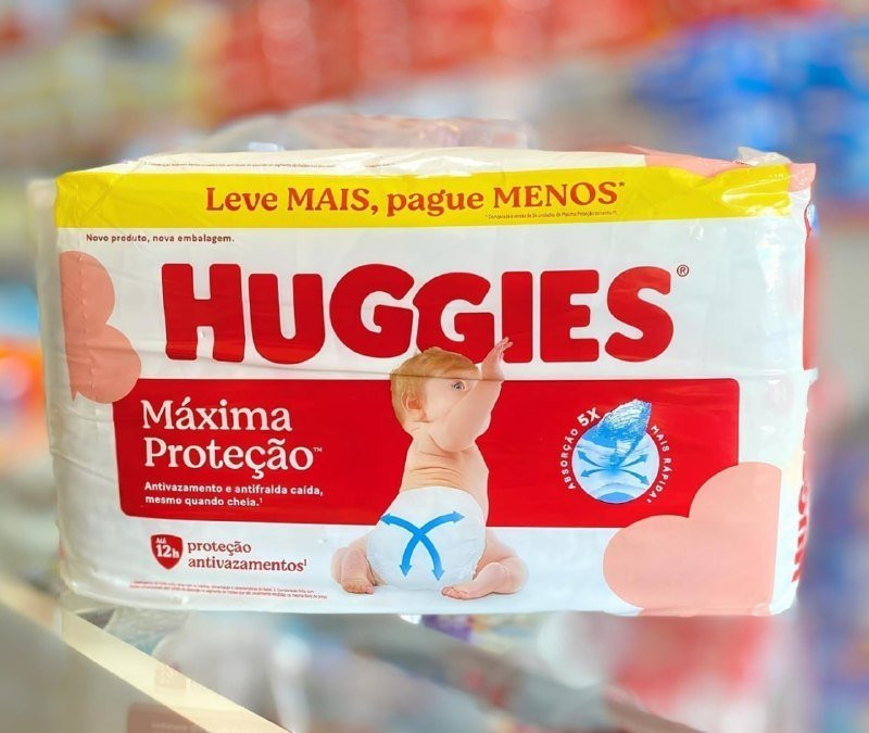 Fralda Descartável Huggies Tamanho M 40 unidades