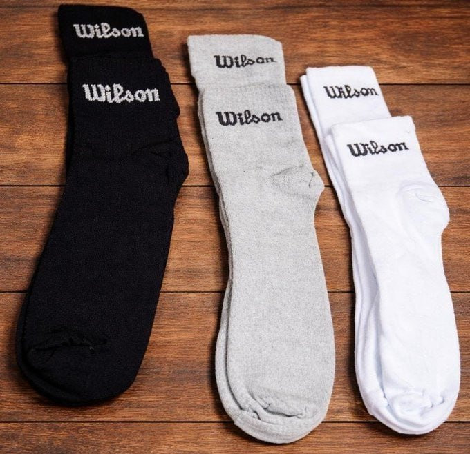 Kit 9 Pares Meias Wilson Cano Médio Masculino Adulto
