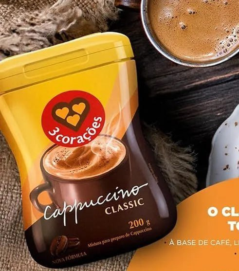 Café Cappuccino 3Corações Classic - 200G