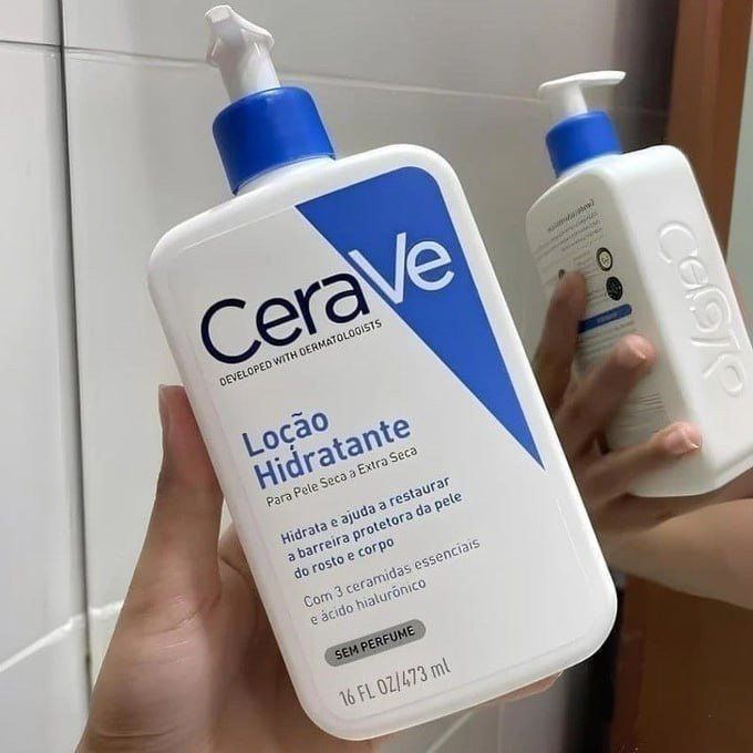 Loção Hidratante Corporal CeraVe para Pele Seca à Extra Seca 473ml