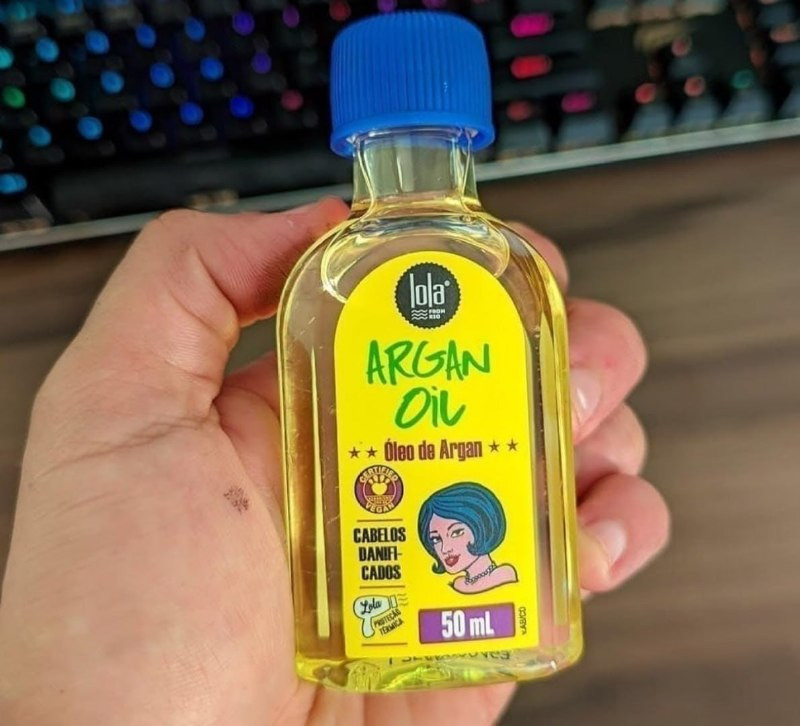 Argan Óleo Reparador 50ml Lola Cosmetics