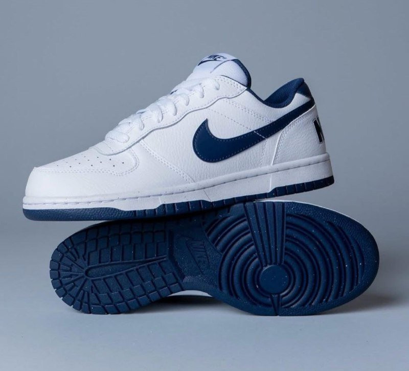 Tênis Nike Big Low White Obsidian (37 ao 44)