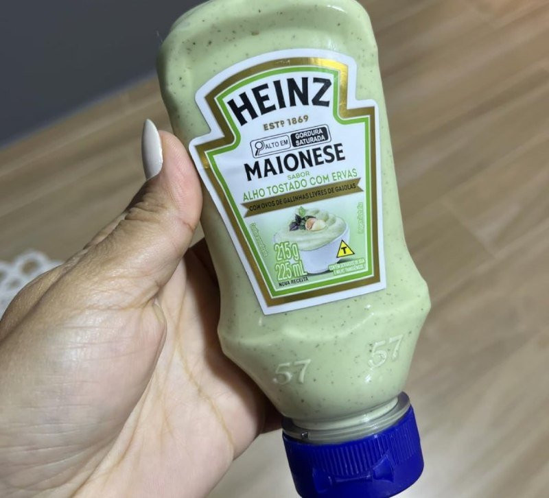 Heinz Maionese Alho Tostado Com Ervas 215g