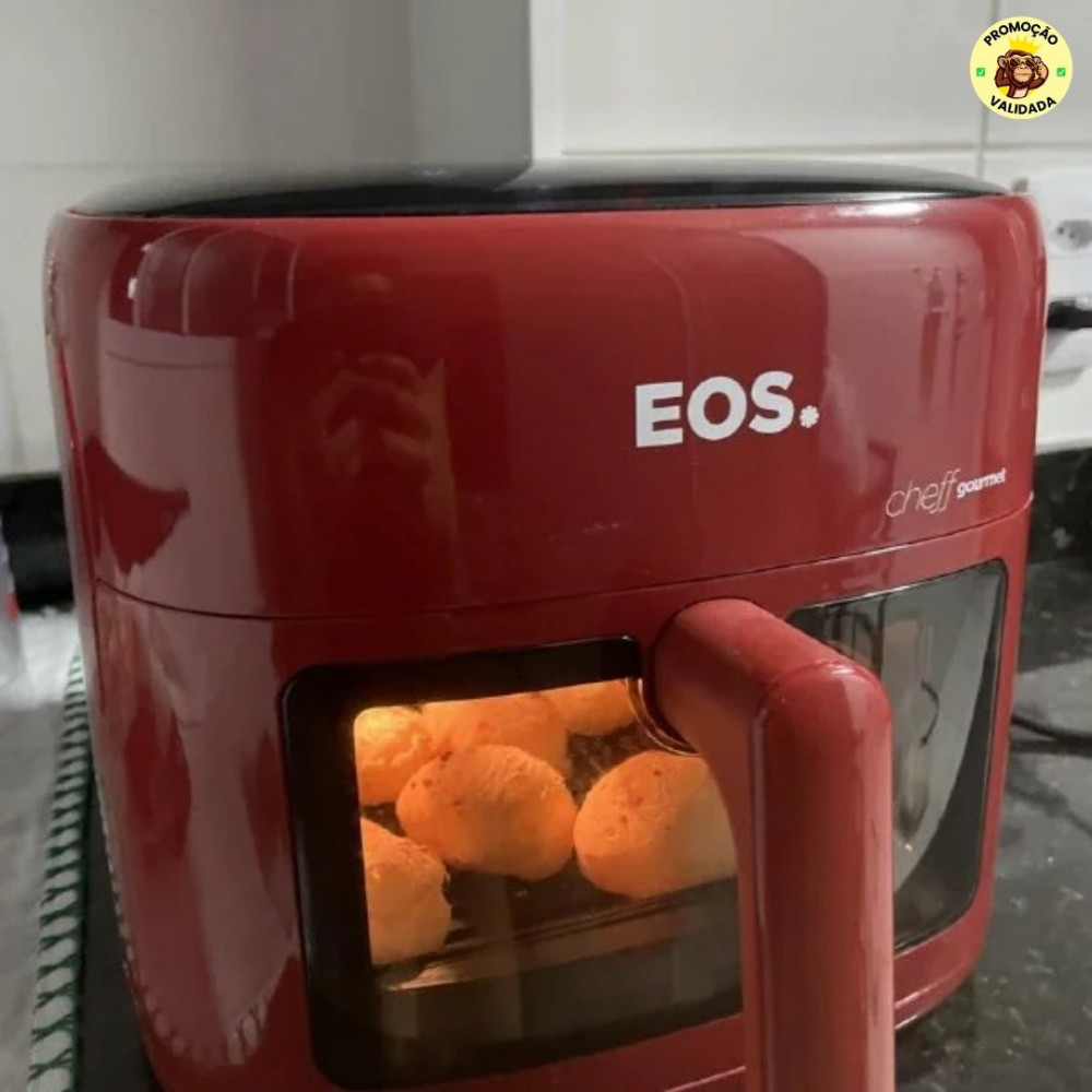 Fritadeira Sem Óleo Air Fryer Eos Chef Gourmet 6.2 Litros