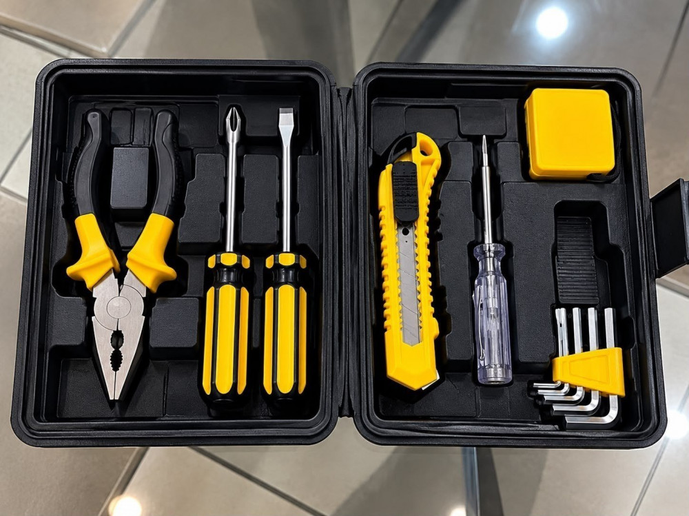Kit Ferramentas Aço Carbono Titanium 11 Pçs