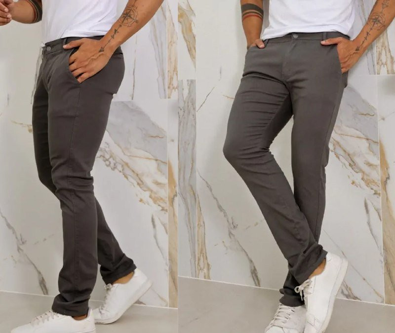 Calça Sarja com Bolso