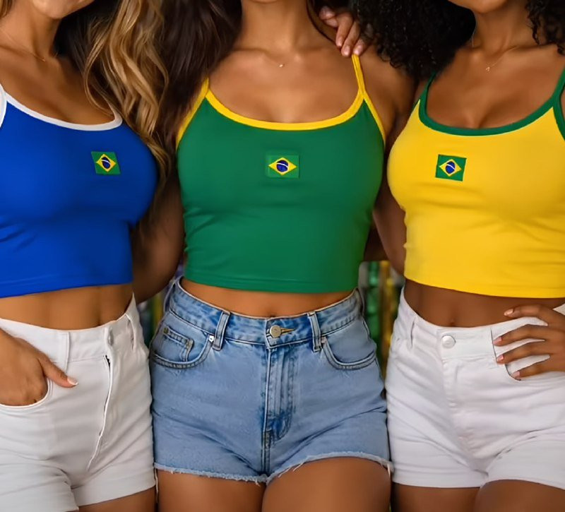 Kit 3 Regata Brasil
