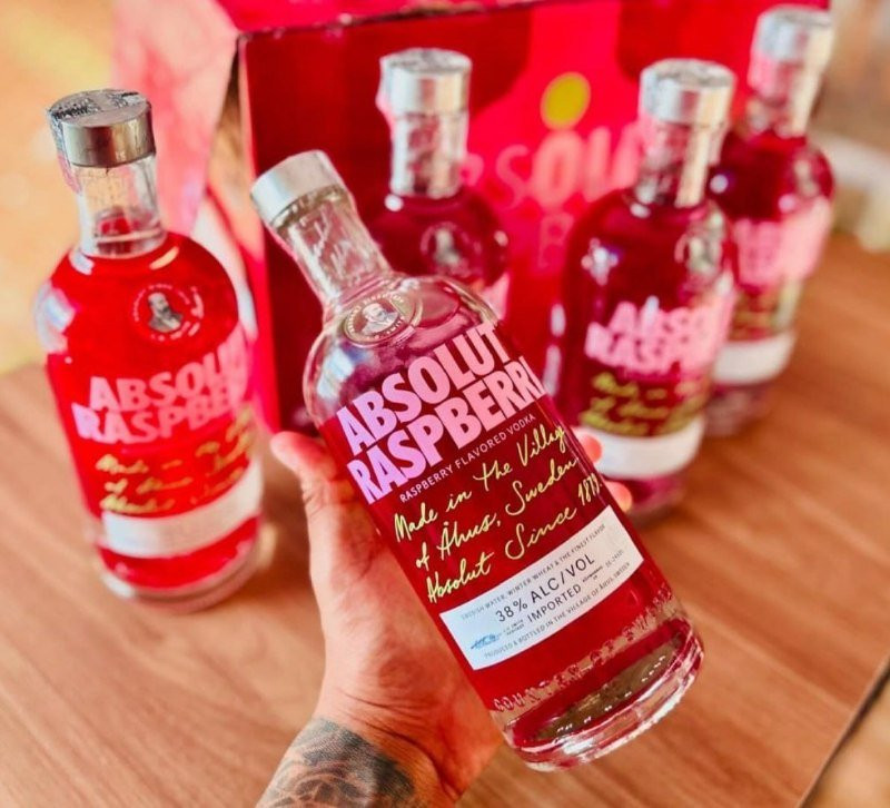 Vodka Absolut Raspberri 750ml
