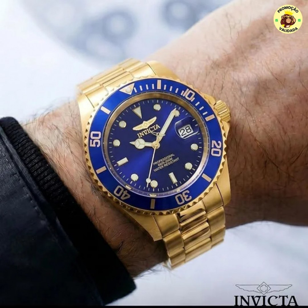 Invicta Relógio masculino de quartzo Pro Diver