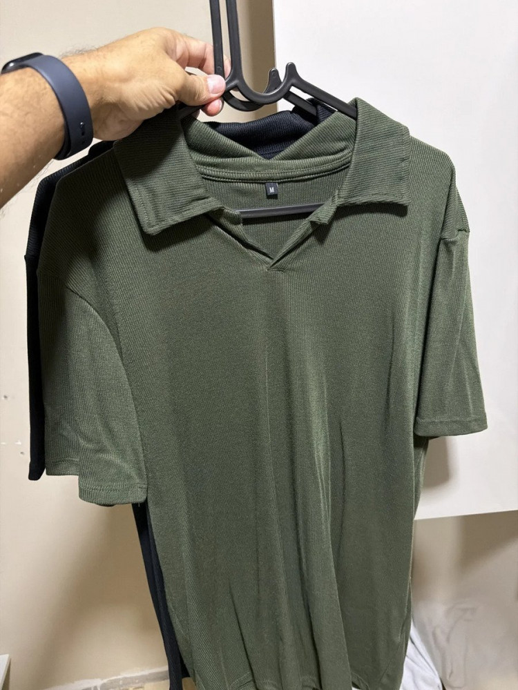 Kit Camisa Polo Masculina Canelada Gola Italiana