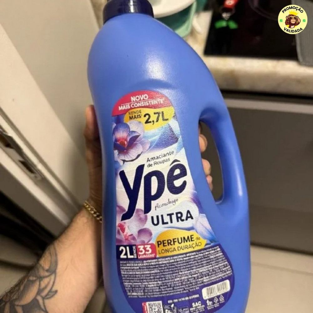 Ypê Amaciante Tradicional Aconchego 2L