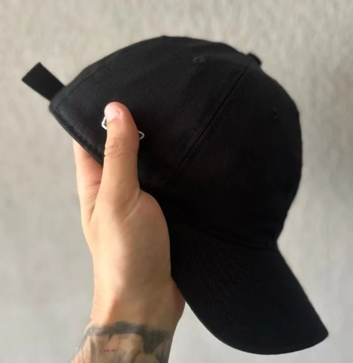 Boné Gabardine Aba Curva Bordado Lateral