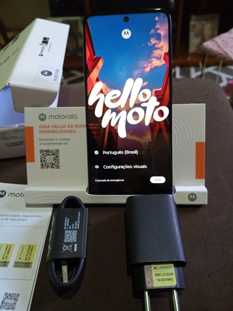 Moto G17 4G 128GB 4GB RAM 50MP Roxo