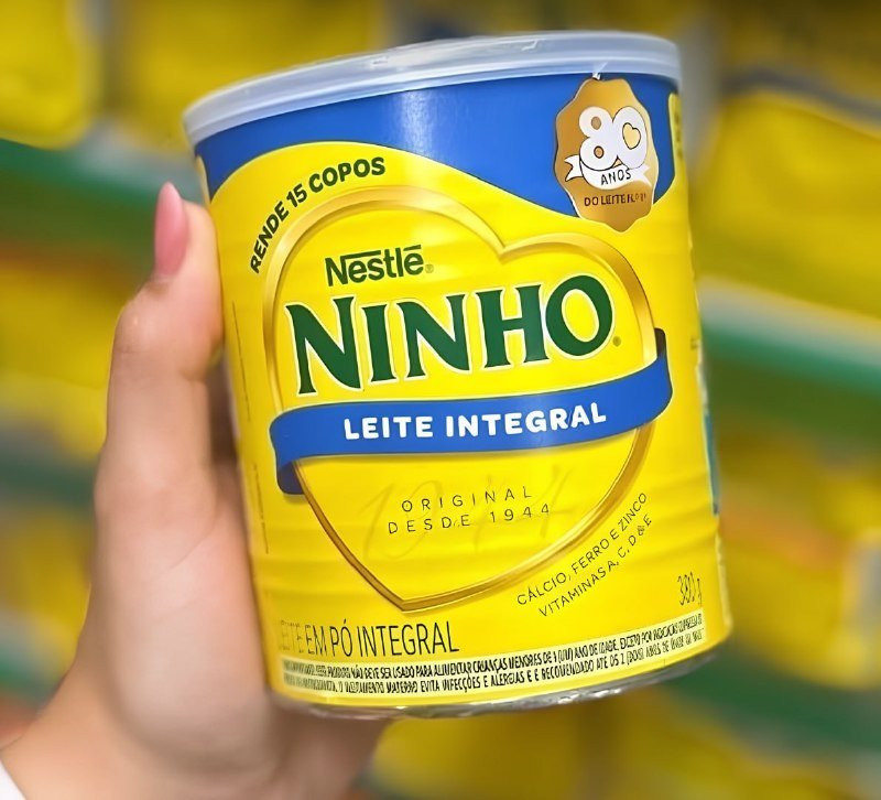 Leite em Pó Integral Ninho 380g