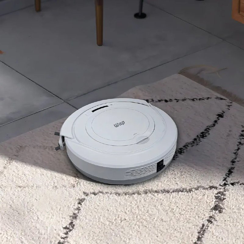 Robô Aspirador De Pó Wap Robot W90 Pérola Automático 3 Em 1