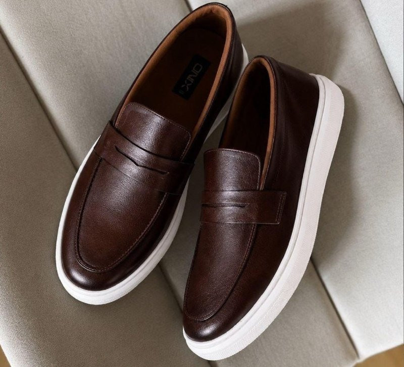 Sapato Loafer Masculino Mocassim Couro (2 Cores)