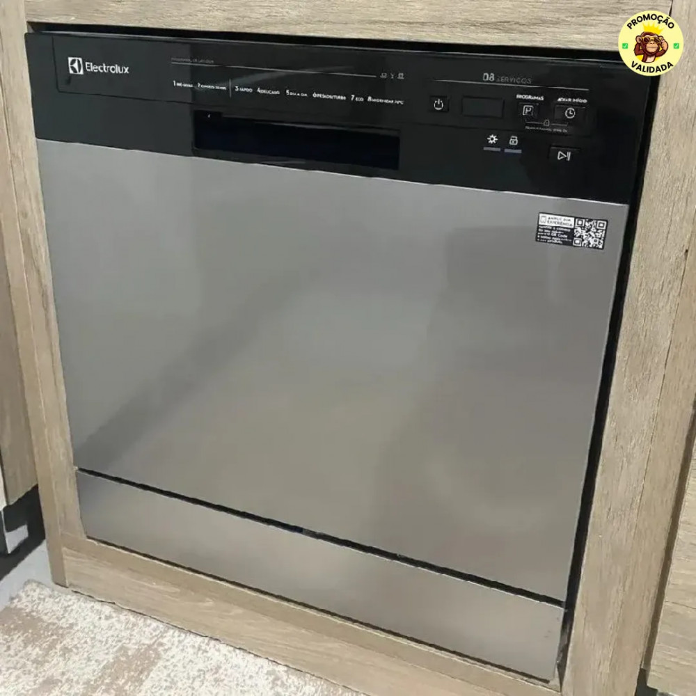 Lava-Louca Electrolux 8 Servicos Inox