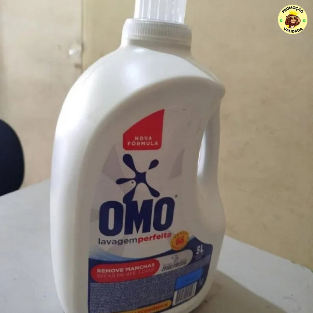 OMO Lavagem Perfeita - Sabão Líquido 5L