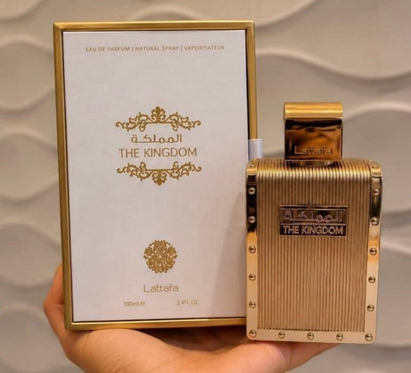 THE KING DOS PERFUMES Perfume Árabe The Kingdom EDP Lattafa 100ml
