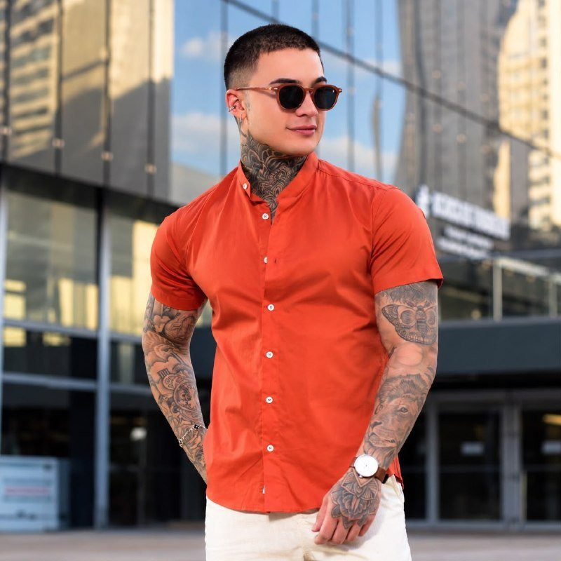 Camisa Gola Padre Manga Curta