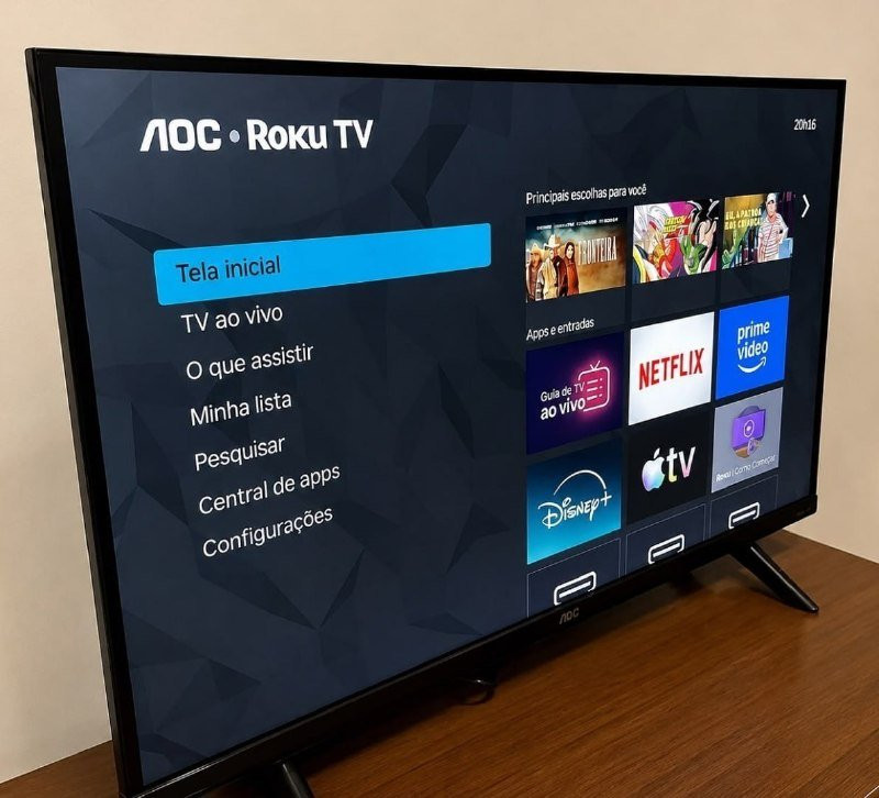 Smart Tv Aoc Dled 32 Wi-fi Roku Tv