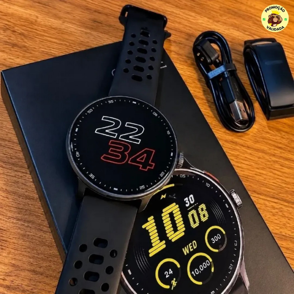Relogio Smartwatch Bettdow FB050 GPS Amoled