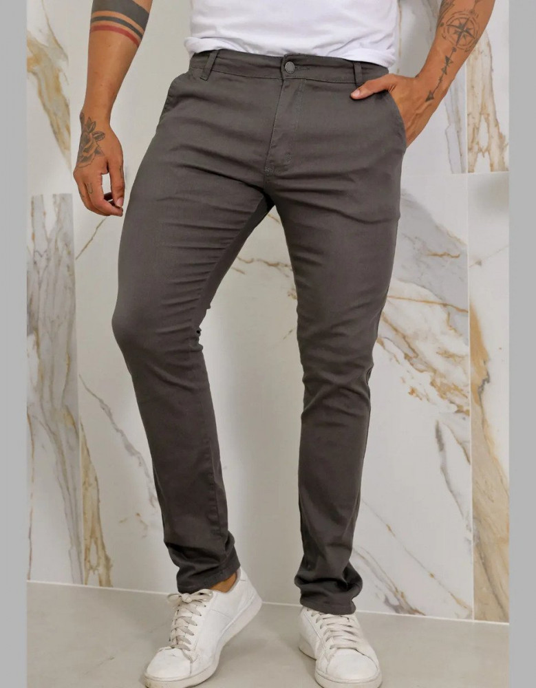 Calça Sarja Premium Masculina Esporte Fino
