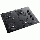 Fogão Cooktop 4 Bocas Bivolt Itatiaia Preto