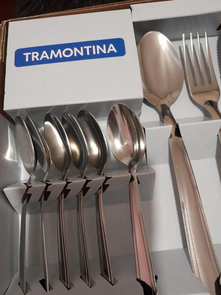 Faqueiro Búzios Aço Inox 24 Peças Tramontina