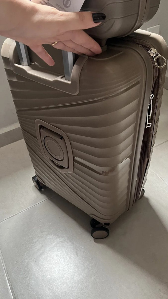 Mala Viagem Bordo Compacta Premium Giratória