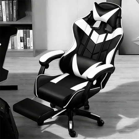 Cadeira Gamer Ergonômica com Rodas F19