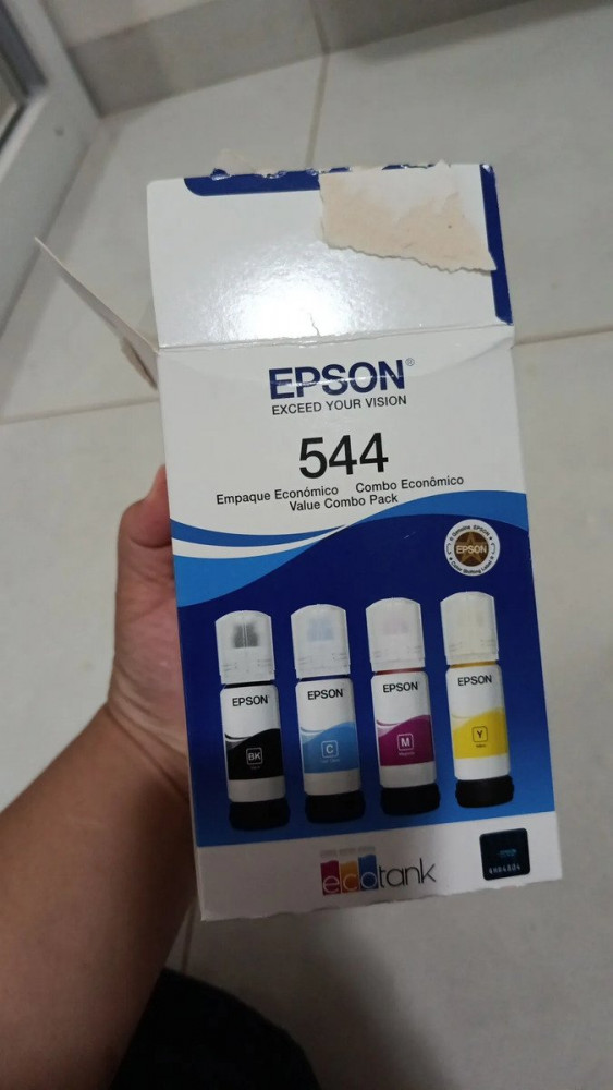 Tintas 544 Original 4 Cores Ecotank