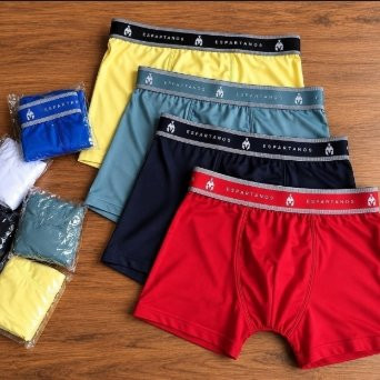Kit 10 Cuecas Boxer Masculina Microfibra