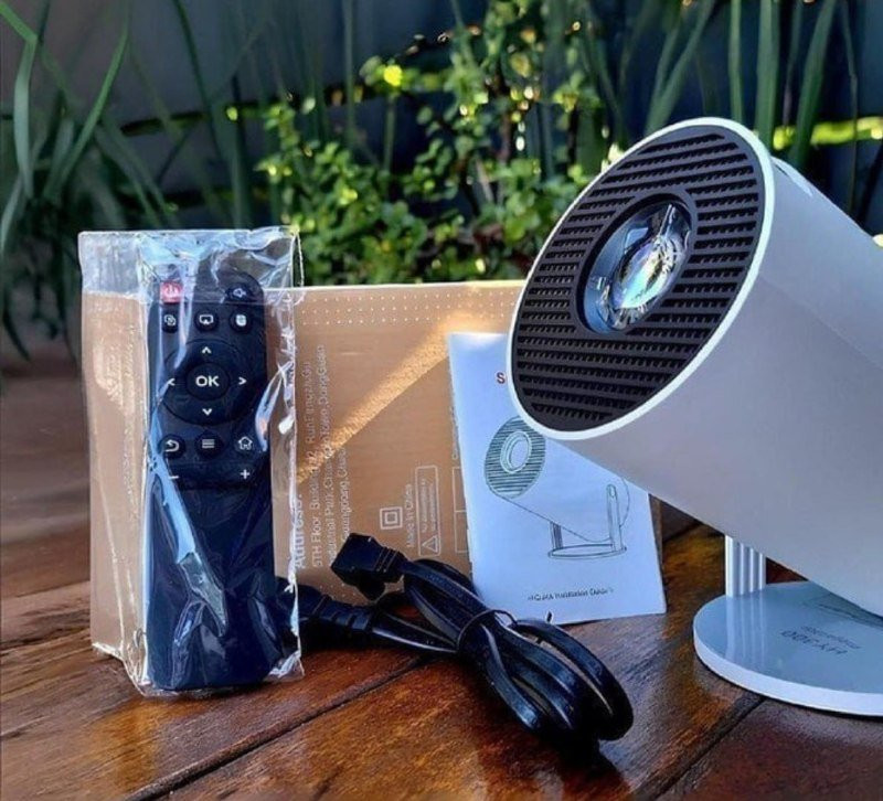 Projetor Portátil 4k Hd Android Wifi 5g Bluetooth