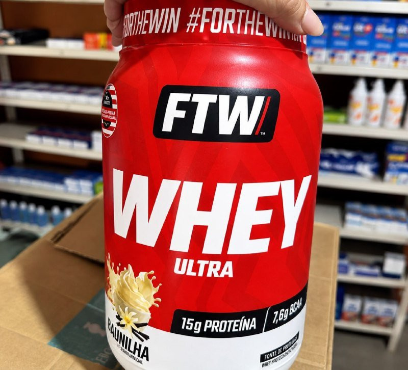 Whey Protein FTW Sabor Baunilha 900g