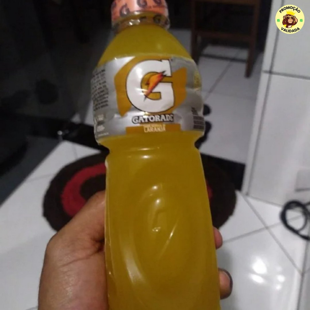 Isotônico Gatorade, Laranja, Garrafa 500ml